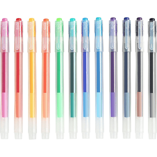 Erasable Pens C/12 Cores