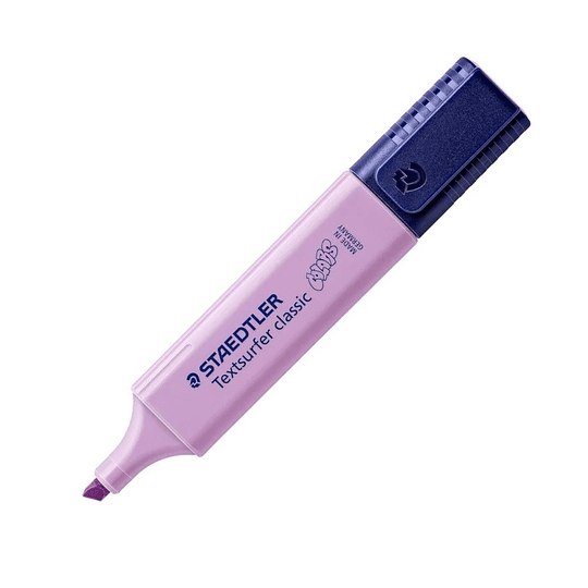 Marcador Sublinhador Violeta Pastel Textsurfer