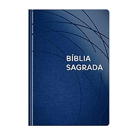 Bíblia Sagrada NVT Letra Grande Azul Royal