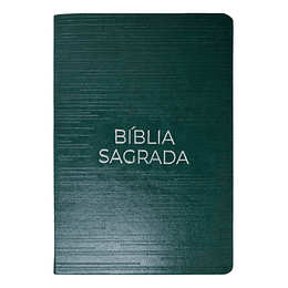 Bíblia Sagrada Letra Gigante Luxo Verde