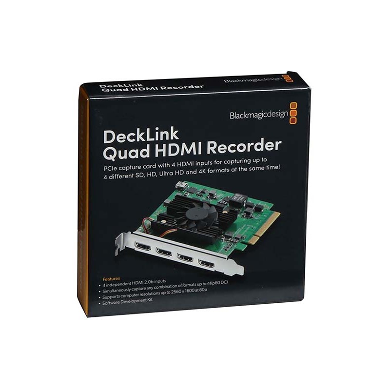 DeckLink Quad HDMI Recorder Blackmagicdesign