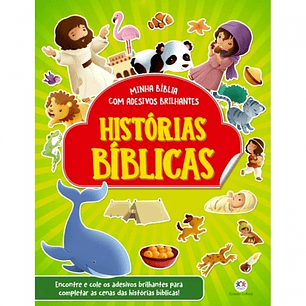 Histórias Bíblicas - Livro de autocolantes