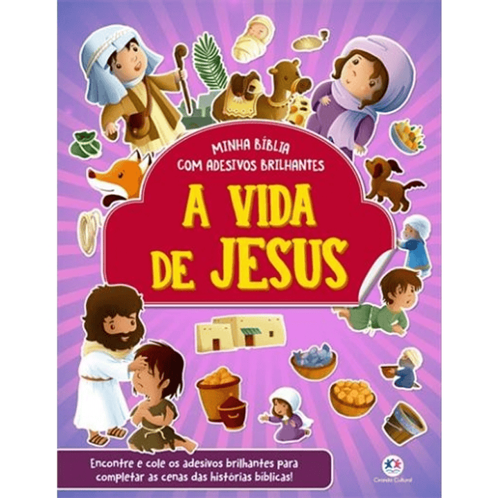 A Vida de Jesus - Livro de autocolantes 1
