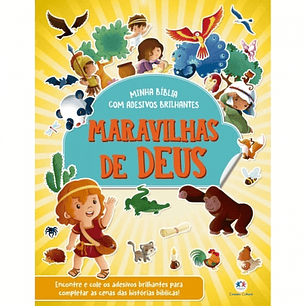 Maravilhas de Deus - Livro de autocolantes