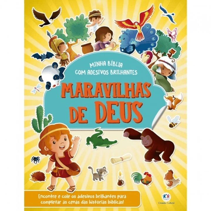 Maravilhas de Deus - Livro de autocolantes 1