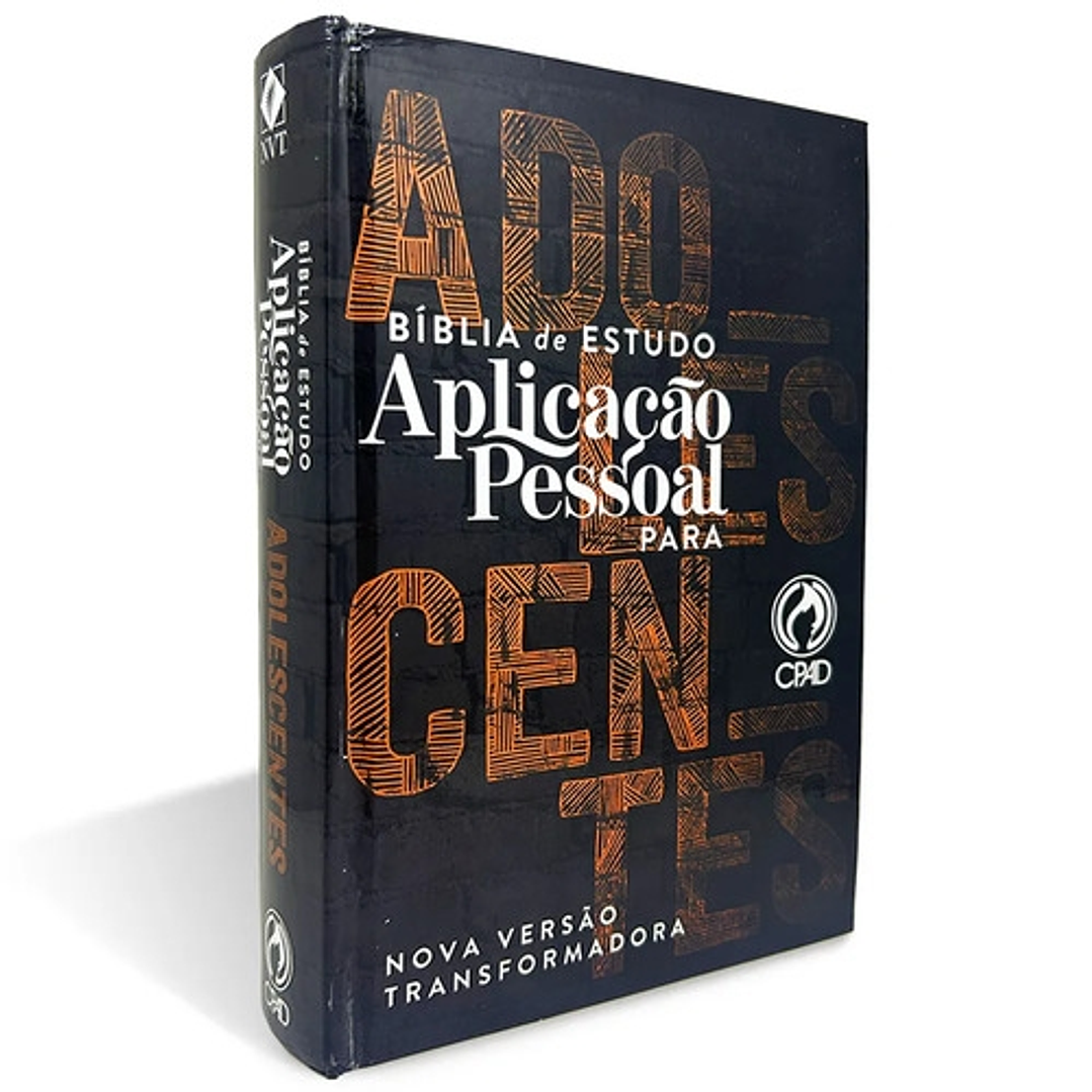 Bíblia de Estudo Aplicação Pessoal para Adolescentes - Preta 1