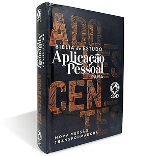 Bíblia de Estudo Aplicação Pessoal para Adolescentes - Preta