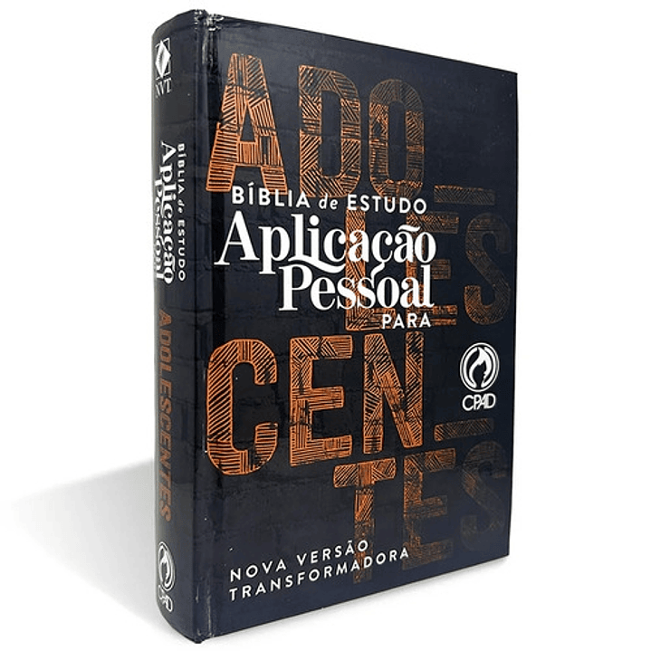 Bíblia de Estudo Aplicação Pessoal para Adolescentes - Preta 1