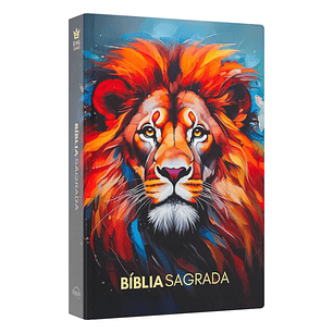 Bíblia KJ Capa Leão Colorido