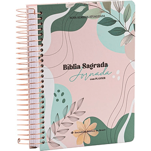 Bíblia Sagrada Jornada com Planner – Primavera
