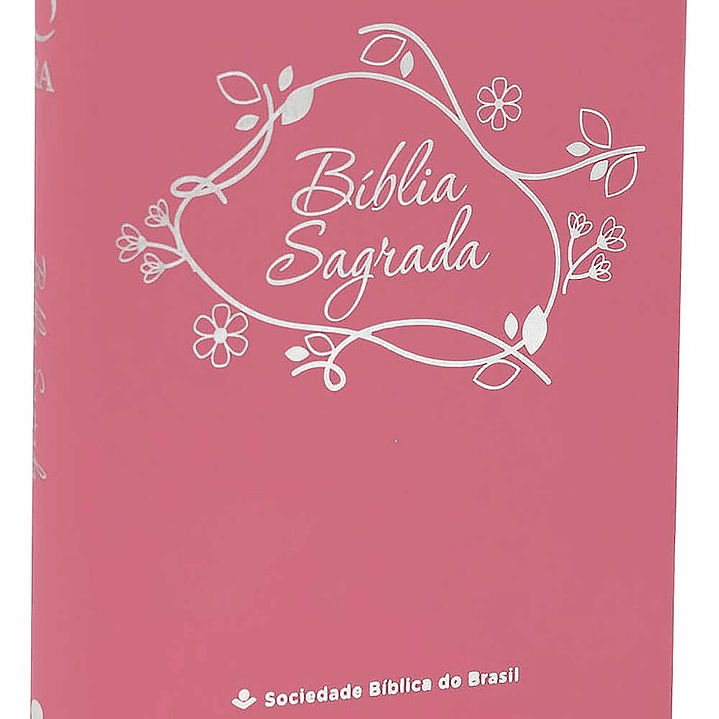 Biblia Sagrada Linha Ouro Rosa 1