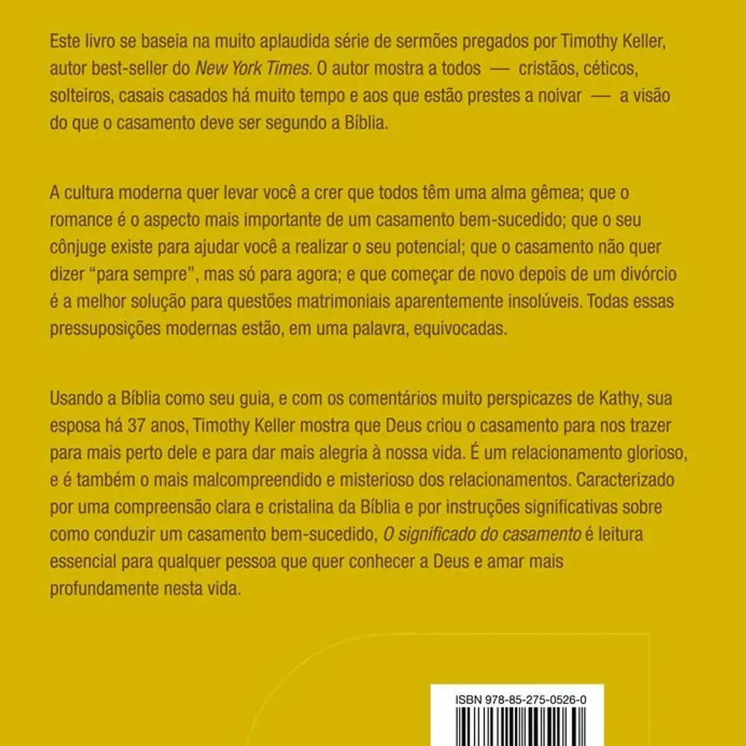 O significado do casamento - Timothy Keller & Kathy Keller 2