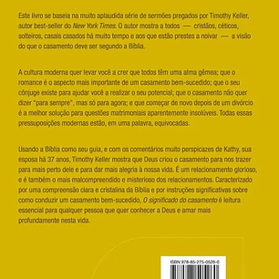 O significado do casamento - Timothy Keller & Kathy Keller