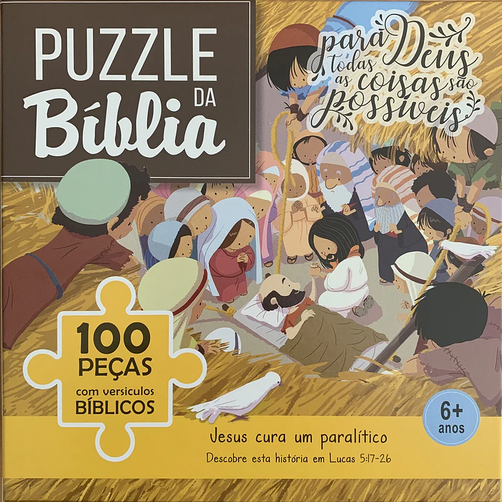 Puzzle da Bíblia - Jesus cura um paralítico 1