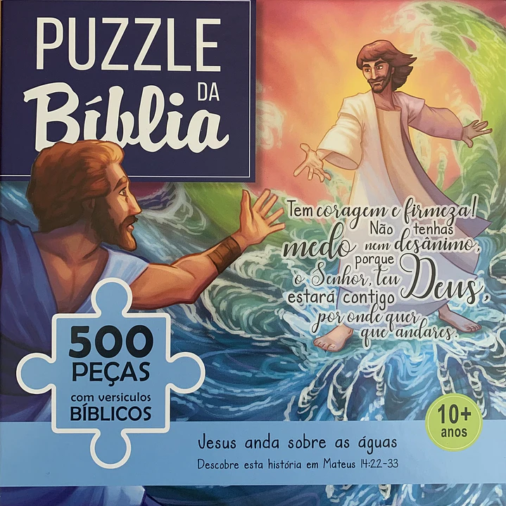 Puzzle da Bíblia - Jesus anda sobre as águas 1