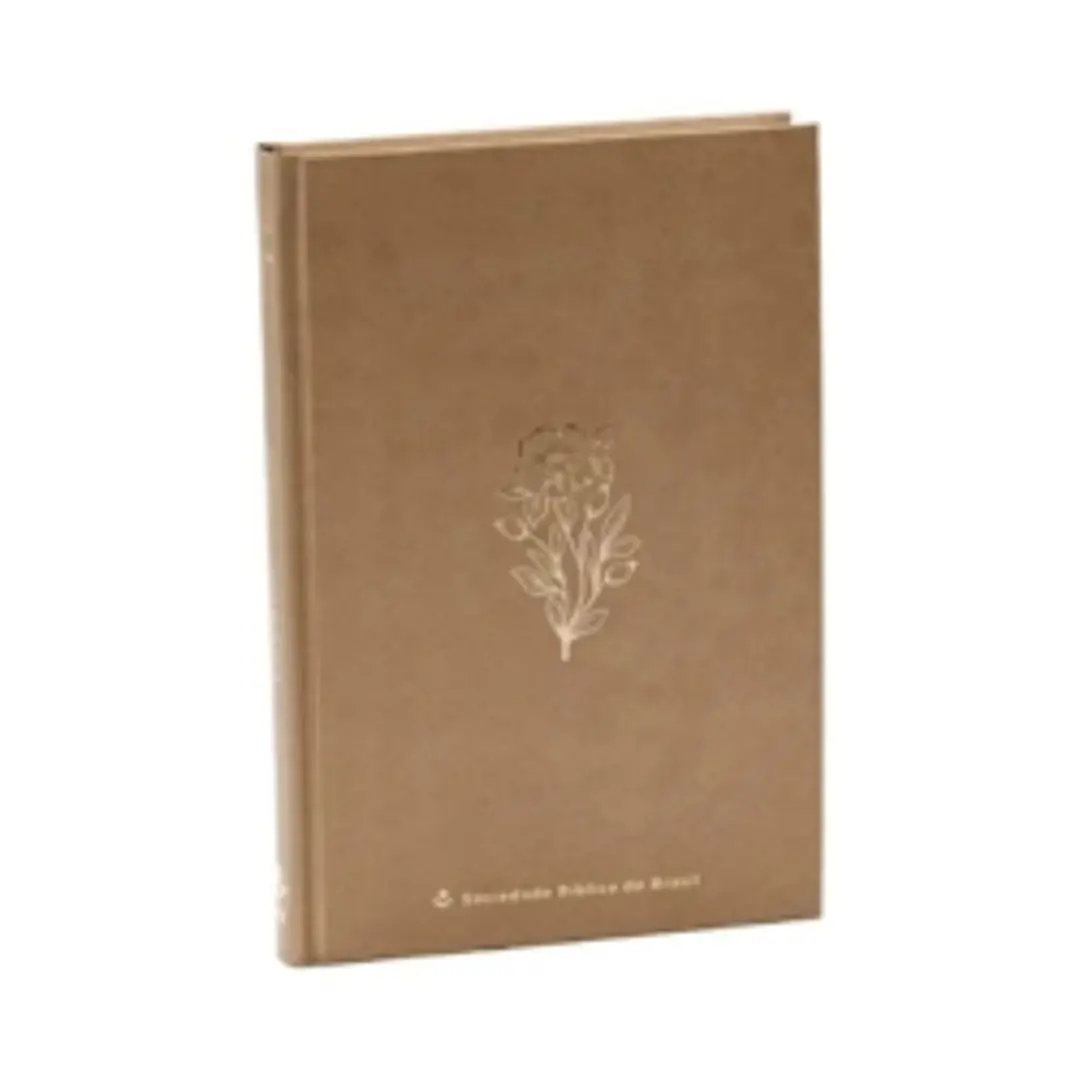 Bíblia ARC Flor Castanha com Capa Dura 1