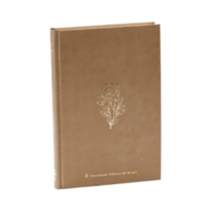 Bíblia ARC Flor Castanha com Capa Dura 1
