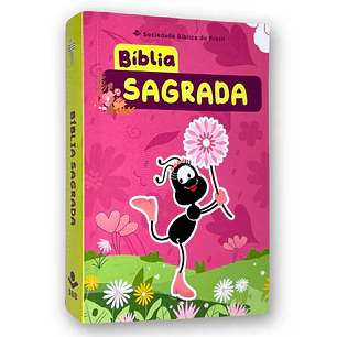 Bíblia Sagrada NTLH Smilinguido Rosa
