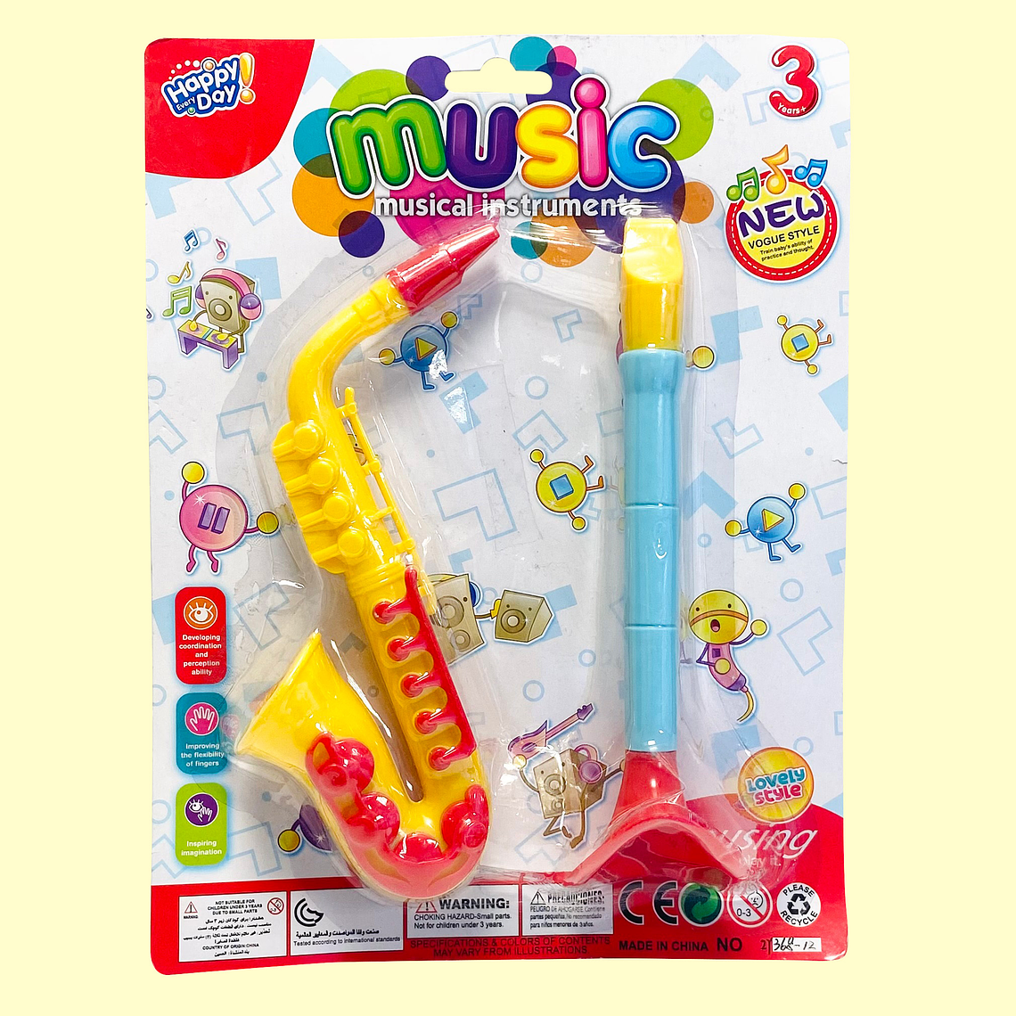 SAXOFÓN Y FLAUTA 2Y368-12 1