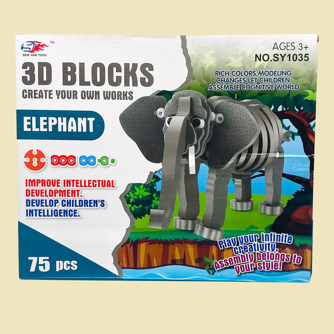 ARMATODO ELEFANTE SY1035 1