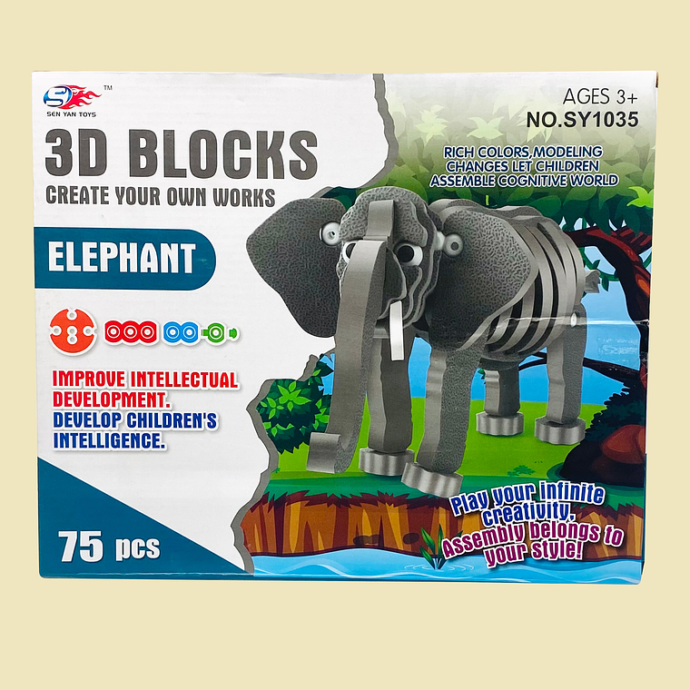 ARMATODO ELEFANTE SY1035 1