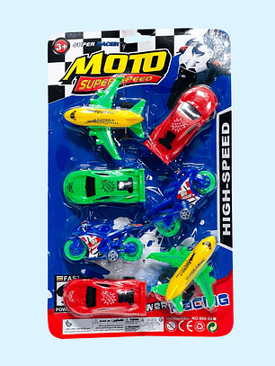 KIT VEHÍCULOS 666-8809