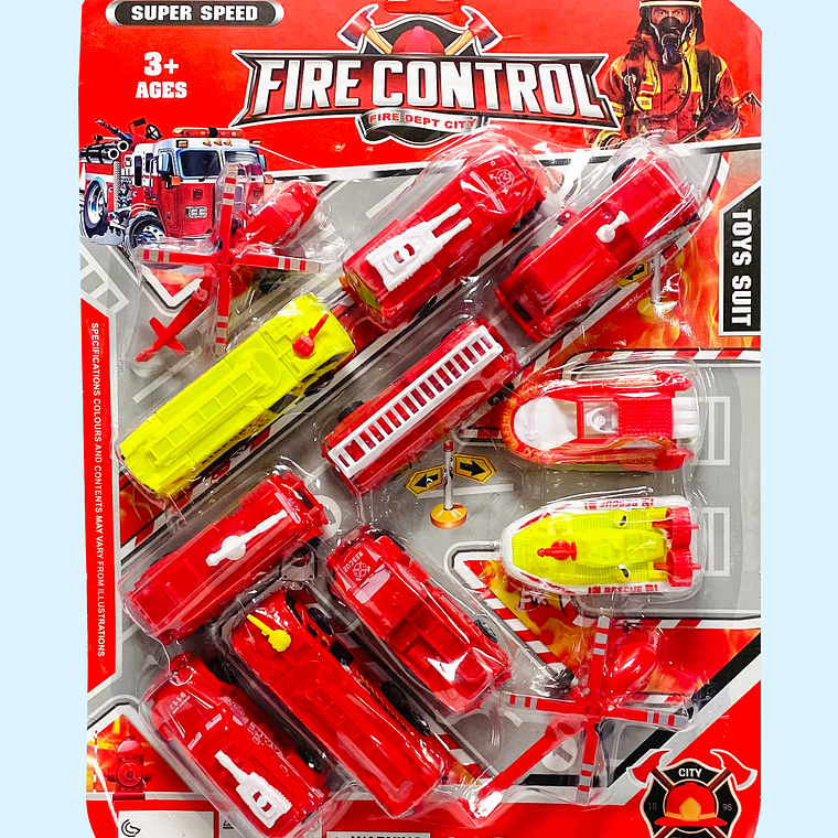 KIT VEHÍCULOS 888-12A 1