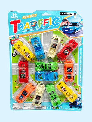 KIT VEHÍCULOS 818-12A