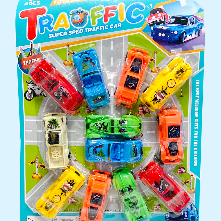 KIT VEHÍCULOS 818-12A 2