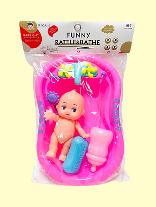 BEBÉ EN BAÑERA BLS62-5