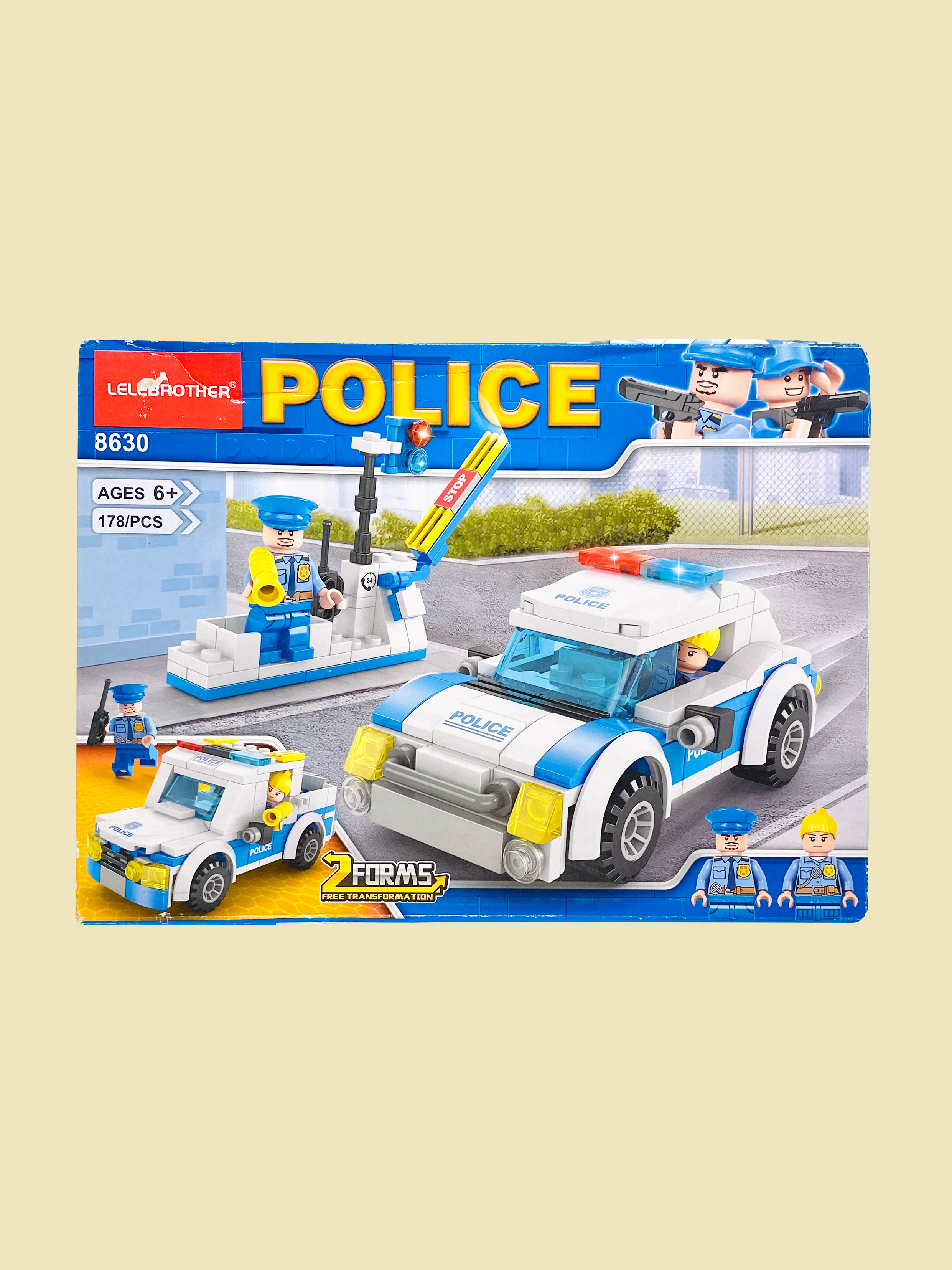 ARMATODO CARRO POLICÍA 8630