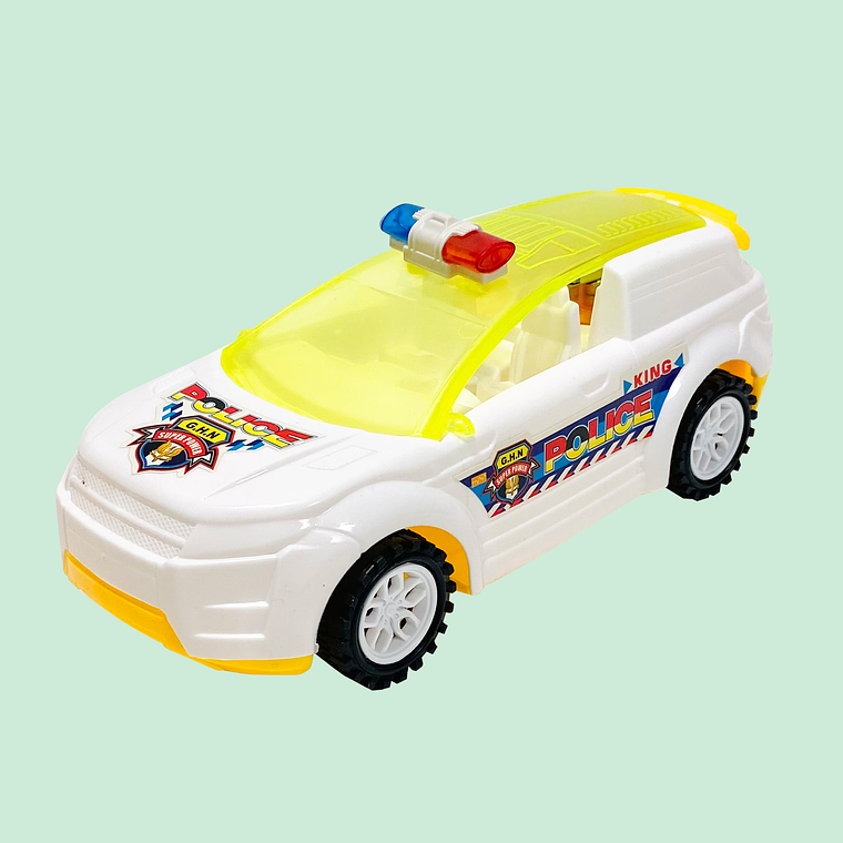 CARRO POLICÍA CON CUERDA 106-9A 2