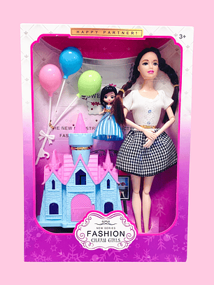 MUÑECA CON CASTILLO 614-21Y