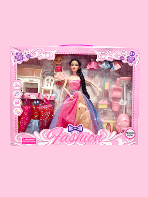 MUÑECA CON ACCESORIOS 665A1