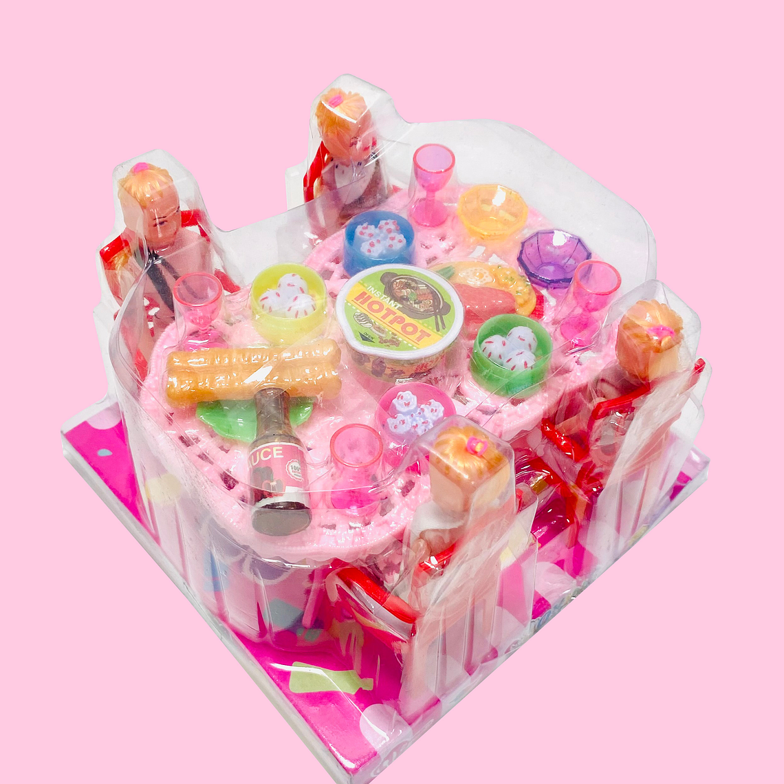 MUÑECAS CON COMEDOR 77-41 1