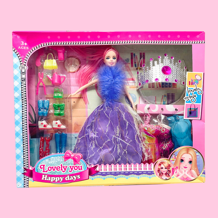 MUÑECA CON ACCESORIOS 827B 1