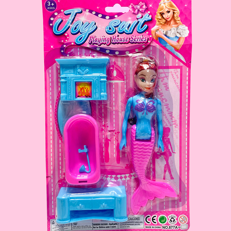 MUÑECA CON ACCESORIOS 877A-4 2