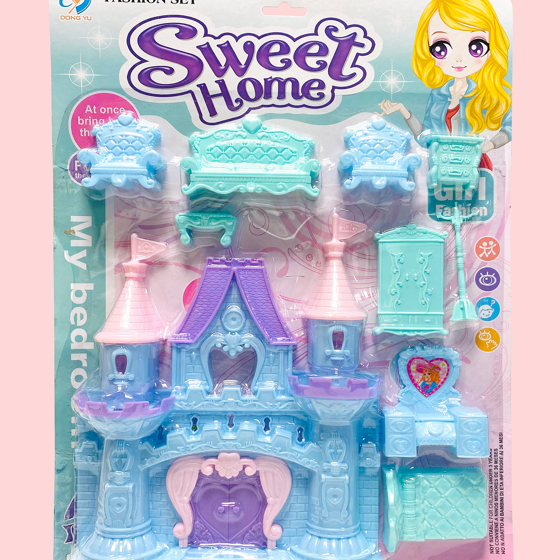 CASTILLO CON ACCESORIOS DY223-3 1