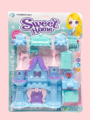 CASTILLO CON ACCESORIOS DY223-3