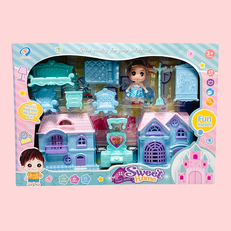 CASTILLO CON ACCESORIOS DY665-1A 1