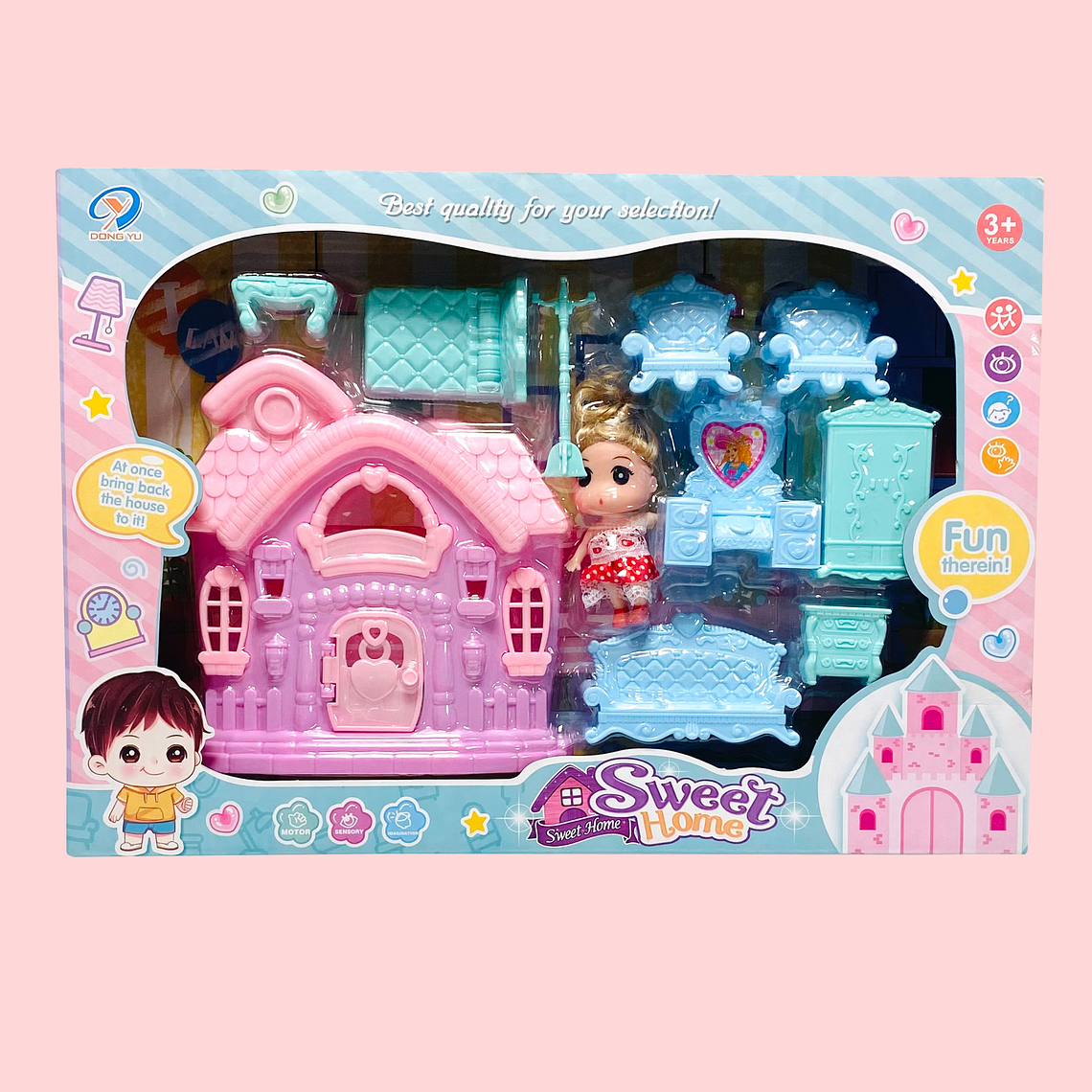 CASTILLO CON ACCESORIOS DY665-2A 1