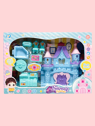 CASTILLO CON ACCESORIOS DY665-3A