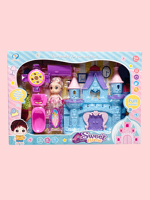 CASTILLO CON ACCESORIOS DY665-4A