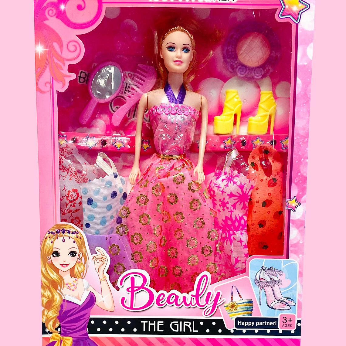 MUÑECA CON ACCESORIOS YB037B3 1