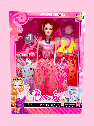 MUÑECA CON ACCESORIOS YB037B3