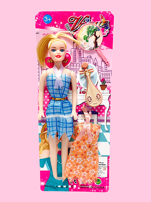 MUÑECA CON ACCESORIOS YS111-4