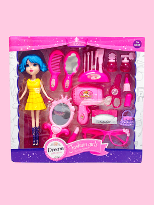 MUÑECA CON ACCESORIOS 3699-1A