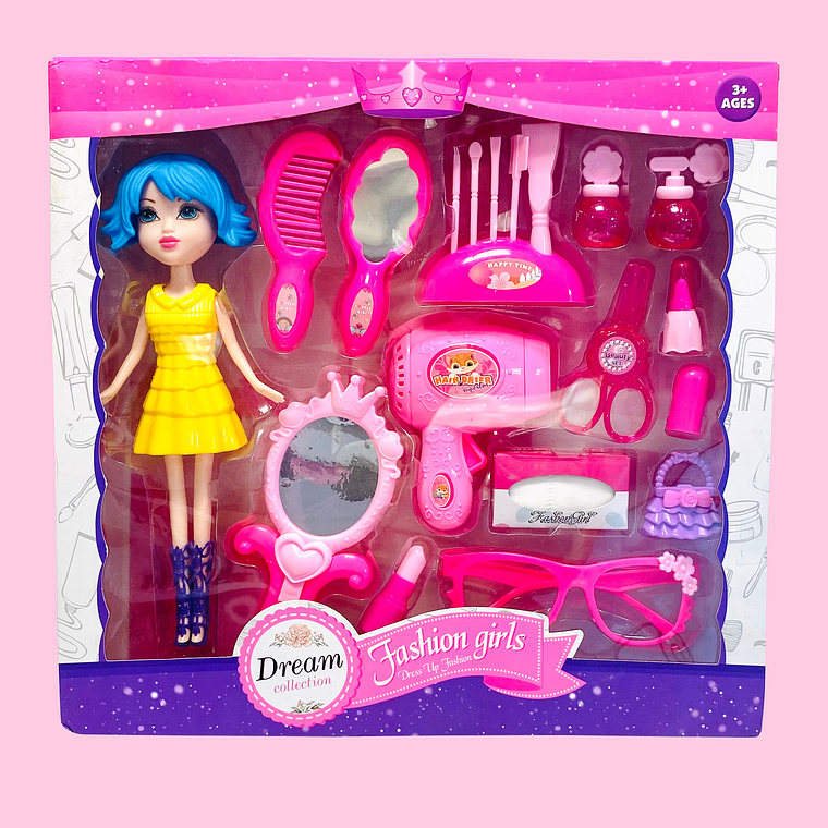 MUÑECA CON ACCESORIOS 3699-1A 1