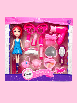MUÑECA CON ACCESORIOS 3699-2A