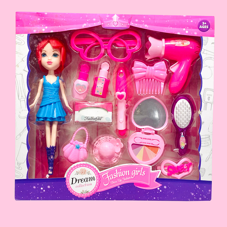 MUÑECA CON ACCESORIOS 3699-2A 1